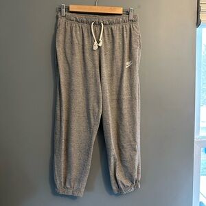 Nike marbled gray & black lightweight joggers
